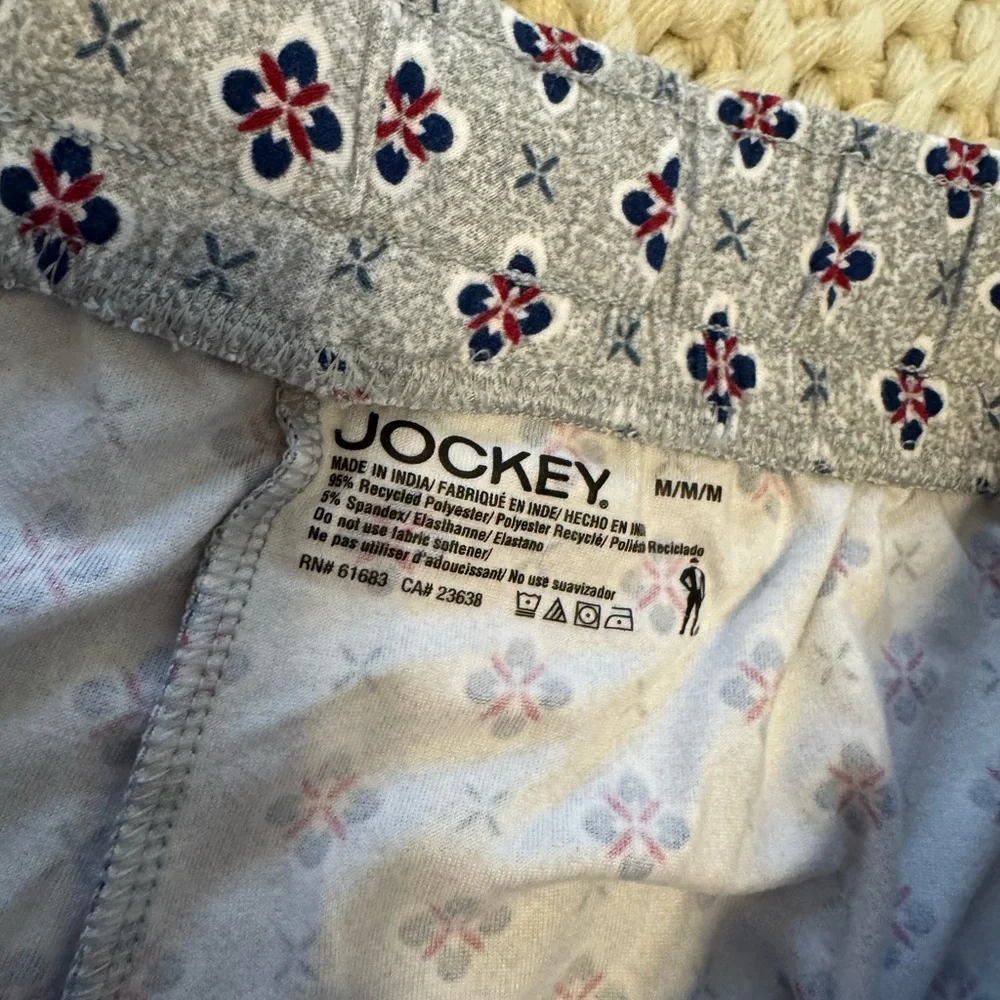 NWT Jockey Patterned Pajama Shorts- 9.5” inseam/Men’s Medium